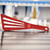 Matfer Bourgeat 112422 ExoGlass 12" L High Temp Slotted Pelton Spatula - Red