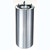 Lakeside 93325 Adjust-a-Fit 12" Dia. Round Stainless Steel 1-Tube Shielded Dish Dispenser - ADA Height
