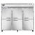 Continental Refrigerator 3RESNSSHD 85.5" W Three-Section Solid Door Reach-In Extra-Wide Refrigerator