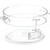 Carlisle 1076307 2 Qt. Clear Round StorPlus Food Storage Container