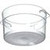 Carlisle 1076307 2 Qt. Clear Round StorPlus Food Storage Container