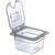 Carlisle 3068407 1.7 Qt. 1/6 Size PolyCarbonate Clear Storplus Food Pan