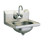 Eagle Group HSA-10-F Hand Sink Wall Mount 13-1/2" wide x 9-3/4" front-to-back x 6-3/4" deep bowl