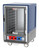 Metro C535-CFC-L-BU C5 3 Series Blue Half-Size Insulated Heated Holding & Proofing Cabinet with Clear Door and Lip Load Slides - 120V