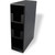 San Jamar L2202 Black Polystyrene 5-1/2"L x 13"W x 18-3/4"H Lid & Straw Tower