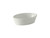 Tuxton BWK-100 10 Oz. Ceramic White Oval Baking Dish (1 Dozen)