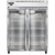 Continental Refrigerator 2FENGD 57" W Two-Section Glass Door Reach-In Extra-Wide Freezer - 115 Volts