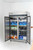 Migali C-2F-HC 51.7" W Two-Section Solid Door Reach-In Competitor Series Freezer - 115 Volts