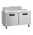 Hoshizaki SR60B-12 60" W Two-Section Two Door Reach-In Steelheart Series Sandwich Top Refrigerator