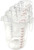 Winco PMCP-5Set Polycarbonate 5-Piece Measuring Cup Set (5 Pieces Per Set)