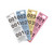 Winco CCK-5PK Coat Check Pink (500 Pieces Per Box)