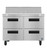 Hoshizaki SR48B-12D4 48" W Two-Section Four Drawer Reach-In Steelheart Series Sandwich Top Refrigerator