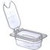 Carlisle 10339Z07 Hinged Polycarbonate Clear StorPlus EZ Access Universal Lid