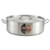 Winco SSLB-10 10 Qt. Aluminum Round Premium Brazier With Cover