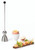 Matfer Bourgeat 215307 9-1/2"L x 1-1/2" Dia. Stainless Steel Egg Shell Knocker