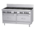 Garland GF60-10RR 60" Gas GF Starfire Pro Series Restaurant Range - 336,000 BTU