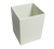 Bon Chef 9515WHTM 4.75" W White Square Bowl