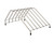 Matfer Bourgeat 139002 16"L x 9"W x 6"H Stainless Steel Drainage Rack