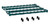 Metro 2430DRK3 Super Erecta Dunnage Shelf