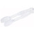 Winco PUTF-6C 6" Polycarbonate Clear Tongs