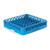 Carlisle RTP14 Full Size Polypropylene Blue OptiClean Dishwasher Plate/Tray Peg Rack