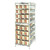Lakeside 478 36.88" W Stainless Steel Stationary (144) #10 and (192) #5 Can Storage and Dispensing Rack