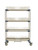 Metro PR36VX4-XDR Metromax I Mobile Drying Rack Unit With Drip Tray 36"W x 68"H 4-Tier