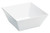 Cal-Mil SR263
 6 qt
 Plastic
 White
 Square
 Sierra Bowl