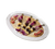 Bon Chef 2305PWHT Ceramic Pearl White Oval Trellis Platter
