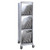Cres Cor 252DR36 21.31" W Aluminum 3 Sections Mobile Sheet Pan Drying Rack