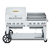 Crown Verity CV-MCB-60 SI50/100-RGP 58" Outdoor Charbroiler - 129,000 BTU