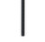 Metro 54Upqbl Qwikslot Post 54-1/2"H Mobile Clip Snaps Into Slot Black Epoxy Finish