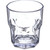 Dinex DX580807 8 Oz. Clear SAN Plastic Faceted Shape Louis Tumbler (72 Each Per Case)