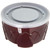 Dinex DX530061 Fenwick 9 oz Cranberry Insulated Bowl - 48/Case