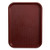 Winco FFT-1418U 18"W Burgundy Fast Food Tray