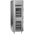 Victory WCDT-1D-S1-HC Dual Temperature Refrigerated Wine Cooler One-Section Self-Contained (2) 8.1 cu. ft.