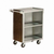 Lakeside 810 28.25" W Stainless Steel Solid 3 Shelves Enclosed Back and Sides Bussing Cart