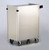Lakeside 810 28.25" W Stainless Steel Solid 3 Shelves Enclosed Back and Sides Bussing Cart