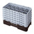 Cambro 10HS1114167 Camrack Glass Rack With (6) Soft Gray Extenders - 2 Cases