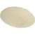 Carlisle GA5500270 9" Dia. Plastic Round Coupe Gathering Salad Plate
