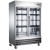 Admiral Craft USRF-2D-G 54" W 2-Section Glass Door Reach-In U-STAR Refrigerator - 3.8 Amps