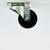 New Age C410 3" Dia Polyolefin Wheel Tread Swiel Plate Caster