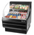 Turbo Air TOM-30LW(B)-N 28.12" W Stainless Steel Low-Profile Horizontal Open Display Merchandiser - 115 Volts