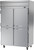Beverage Air HR2HC-1HS 52" W Two-Section Solid Door Reach-In Horizon Series Refrigerator