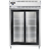 Continental Refrigerator D2RSNSASGD 52" W Two-Section Glass Door Reach-In Designer Line Refrigerator