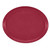Cambro 2700505 22" Red Oval Serving Camtray - 6/Case