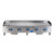Globe GG60TG-NG 60" Stainless Steel Natural Gas Countertop Griddle - 150,000 BTU