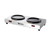 Adcraft WP-2 Stainless Steel 2 Warmers Plate - 120 Volts