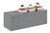Cal-Mil 166-7-83 20"W x 7"D x 7"H Rectangular Gray Wood Ashwood Display Riser