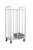 New Age 98195 Steam Table Pan Dolly two bay 64" High